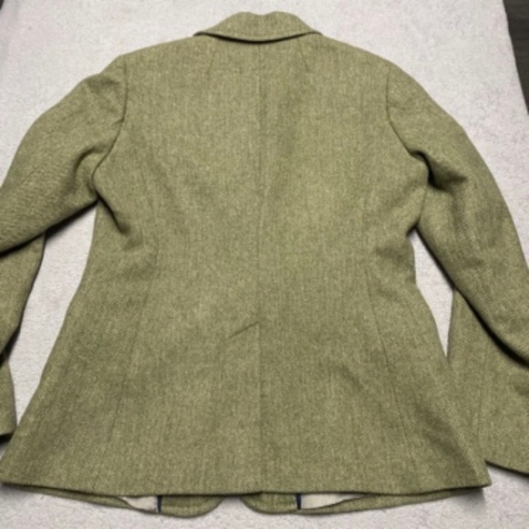 J. Crew Women's Green Blazer with Button Accents - Picture 2 of 3